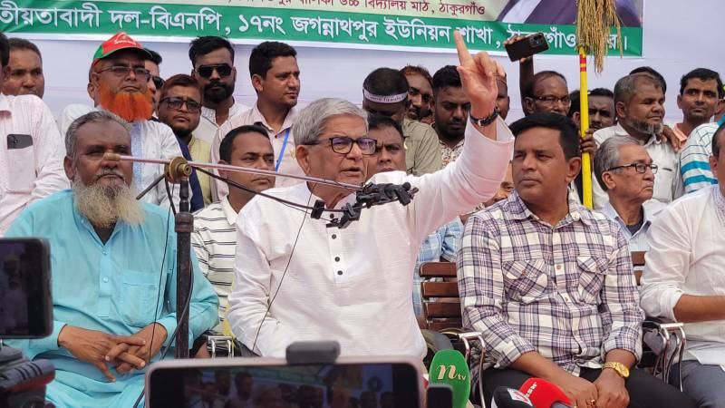 জনগণ গণভোট-সনদ বোঝে না: মির্জা ফখরুল