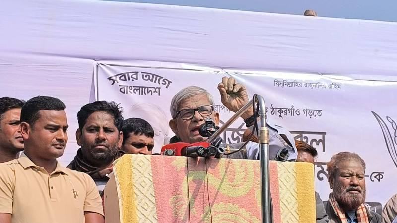 বিএনপি সমালোচনায় নয়, কাজে বিশ্বাসী: মির্জা ফখরুল