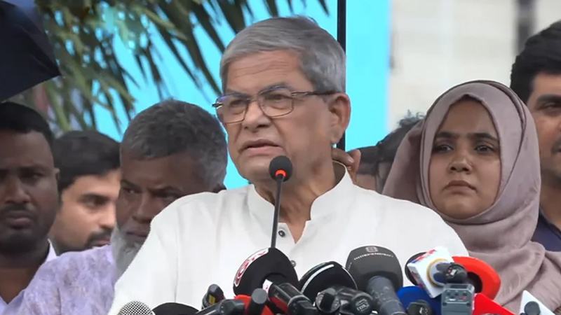 শেখ হাসিনাকে অবশ্যই এ দেশে বিচারের মুখোমুখি হতে হবে: মির্জা ফখরুল