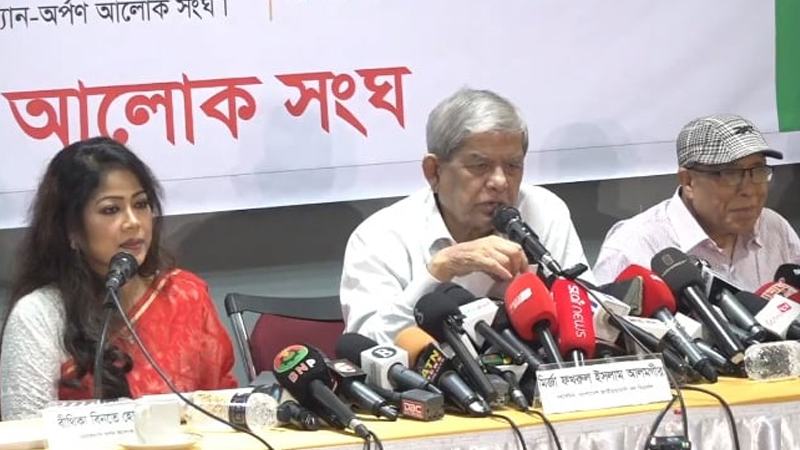 নির্বাচিত সরকারই সংকট সমাধানের পথ: মির্জা ফখরুল