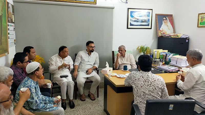 ড. ইউনূস-মোদি বৈঠক দুই দেশের জন্য ‘আশার আলো’: মির্জা ফখরুল