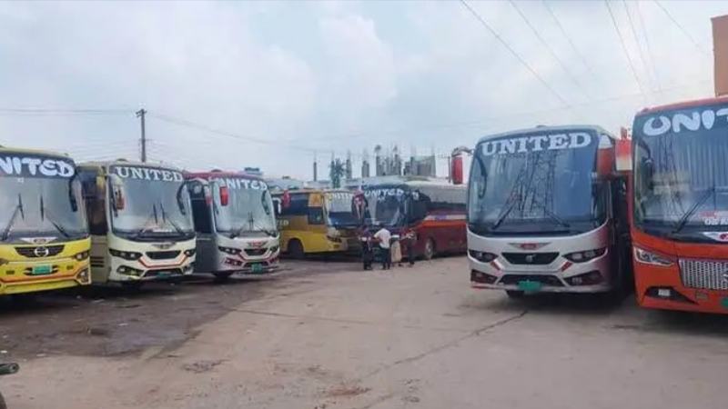 ময়মনসিংহ থেকে সব রুটে বাস ধর্মঘট প্রত্যাহার