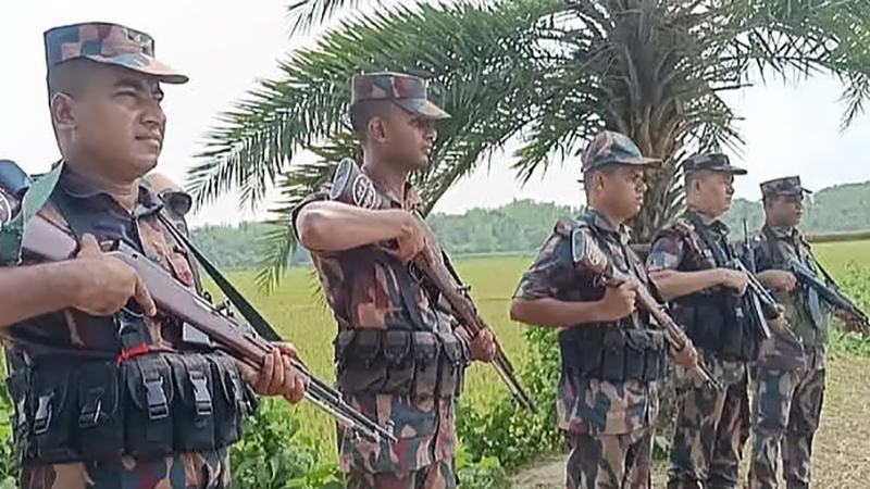 গভীর রাতে পুশ-ইন চেষ্টা, বিজিবি–জনতার তৎপরতায় পিছু হটল বিএসএফ