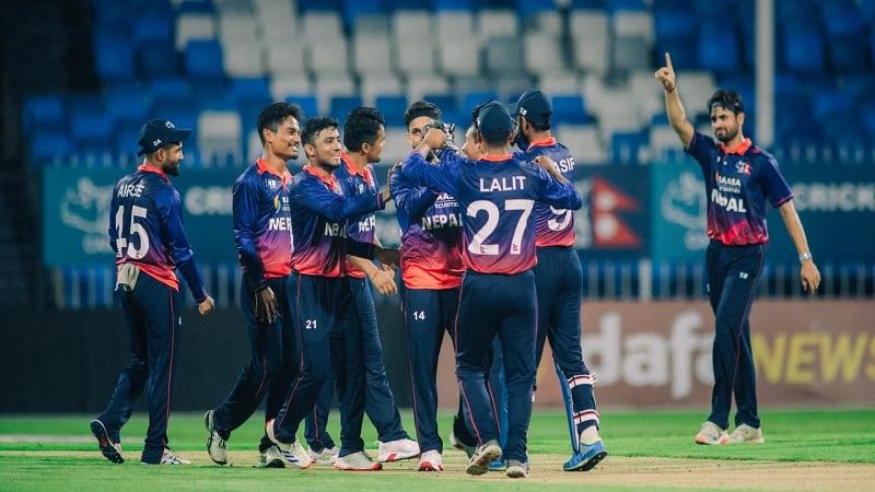 ওয়েস্ট ইন্ডিজের বিপক্ষে নেপালের ঐতিহাসিক জয়