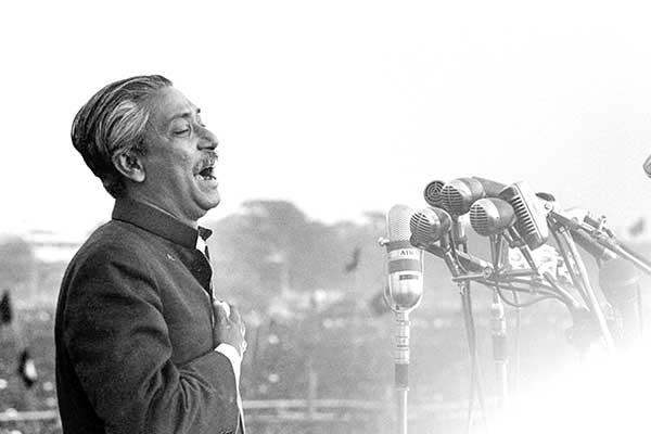 স্বাধীন দেশে প্রথম ভাষণ