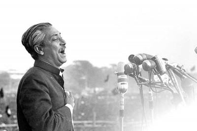 স্বাধীন দেশে প্রথম ভাষণ