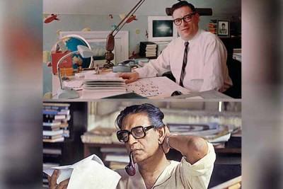 আইজাক আজিমভ ও সত্যজিৎ রায়