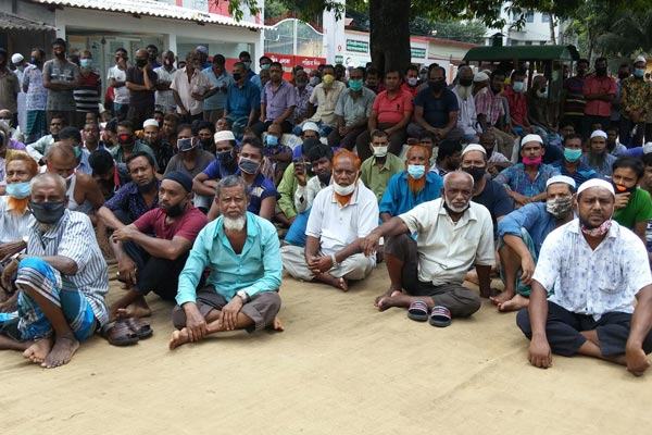খুলনা অঞ্চলে রাষ্ট্রায়ত্ত ৯ পাটকল শ্রমিকরা ফের আন্দোলনে
