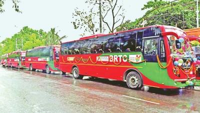 বন্ধই হয়ে গেল বিআরটিসির চক্রাকার বাস