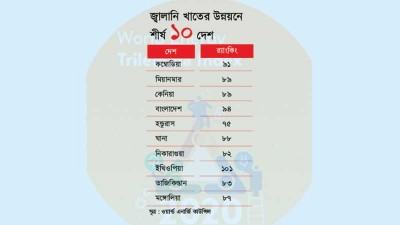 দুই দশকে জ্বালানি খাতের উন্নয়নে শীর্ষ দশে বাংলাদেশ