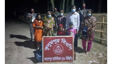 মহেশপুর সীমান্তে নারী ও শিশুসহ গ্রেফতার ৭