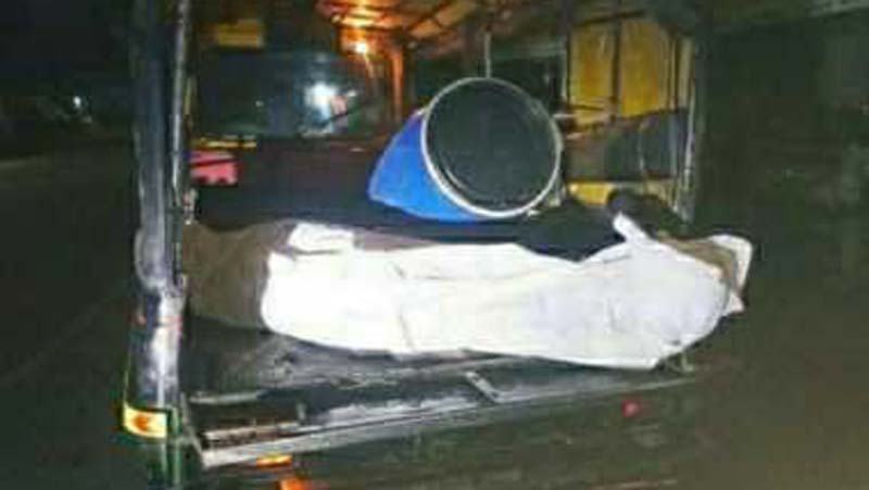 যাত্রীবাহী বাসে ড্রামে নারীর মরদেহ উদ্ধার