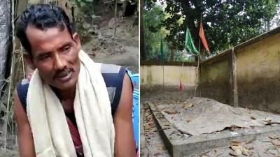 প্রাণিসম্পদ কর্মকর্তার কার্যালয়ে মাজার স্থাপন!