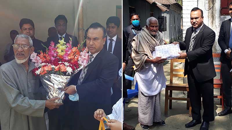 দুই ভাষাসৈনিককে সম্মান জানাল লালমনিরহাট জেলা প্রশাসন
