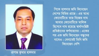 লিজিংয়ের অর্থ আত্মসাৎ করে জমি কেনার আসক্তি ছিল পলাতক পিকে হালদারের