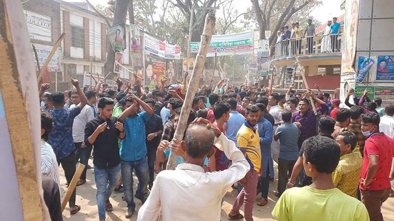ব্রাহ্মণবাড়িয়ায় মন্ত্রীর উপস্থিতিতে সংঘর্ষের ঘটনায় মামলা, গ্রেফতার ৬