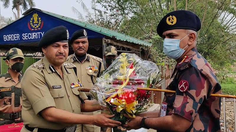 বিএসএফের আমন্ত্রণে বিজিবির প্রতিনিধি দলের ভারত সফর