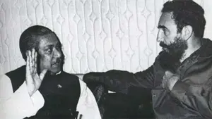 দ্রোহের দুই কিংবদন্তি বঙ্গবন্ধু ও কাস্ত্রো