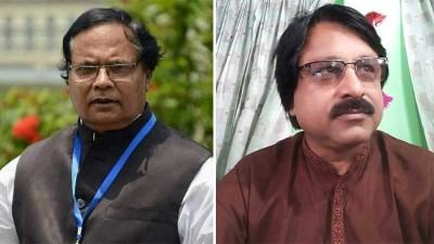 সভাপতি মতিয়ার রহমান ও সম্পাদক আশরাফ হোসেন বাদল