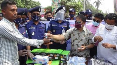 রাজবাড়ী পুলিশের সচেতনতামূলক কার্যক্রম
