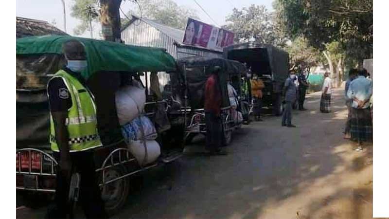 টাঙ্গাইলে ৪৮ বস্তা সরকারি চাল জব্দ