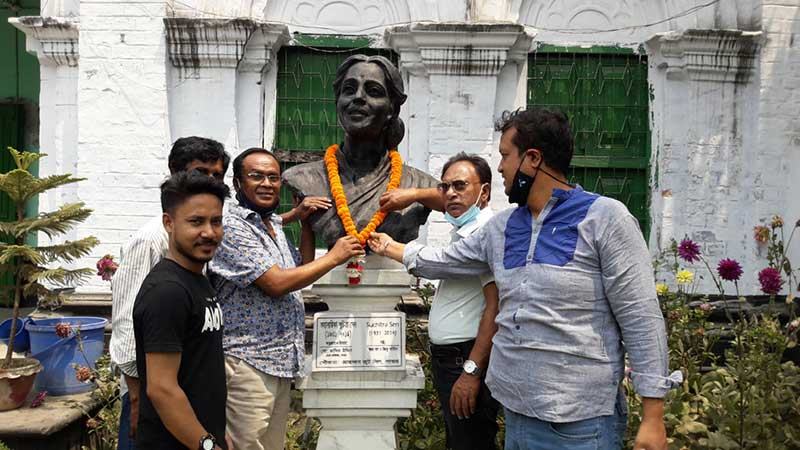 পাবনায় নায়িকা সুচিত্রা সেনের ৯০তম জন্মদিন পালন