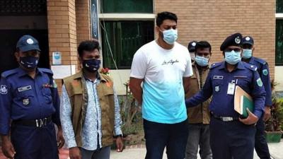 নাটোরে গ্রেফতার এমপির ভাগ্নে কারাগারে