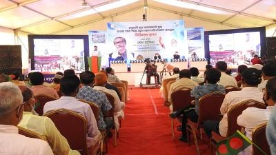 মাগুরায় রেললাইন প্রকল্পের উদ্বোধন করলেন প্রধানমন্ত্রী