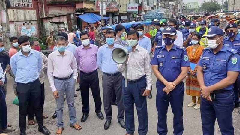 সুনামগঞ্জে আজ থেকে কঠোর অবস্থানে প্রশাসন