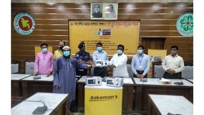 যশোর জেনারেল হাসপাতালে ৪টি হাই-ফ্লো ন্যাজাল ক্যানুলা দিল আকিজ গ্রুপ