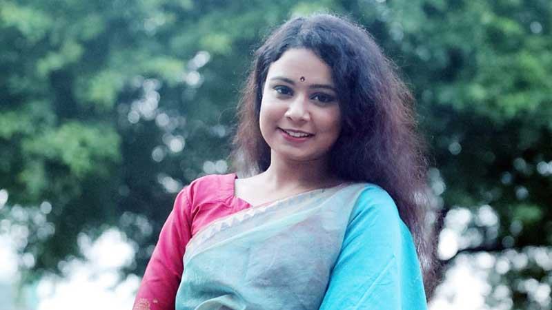 ধারাবাহিক নাটকের টাইটেল সং গাইলেন পুষ্পিতা