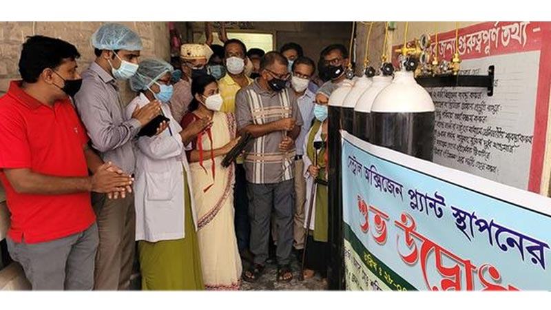 বাগাতিপাড়া হাসপাতালে অক্সিজেন প্লান্ট উদ্বোধন