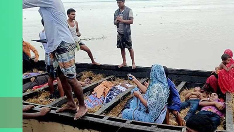 চাঁপাইনবাবগঞ্জে বজ্রপাতে একসঙ্গে ১৭ জনের মৃত্যু