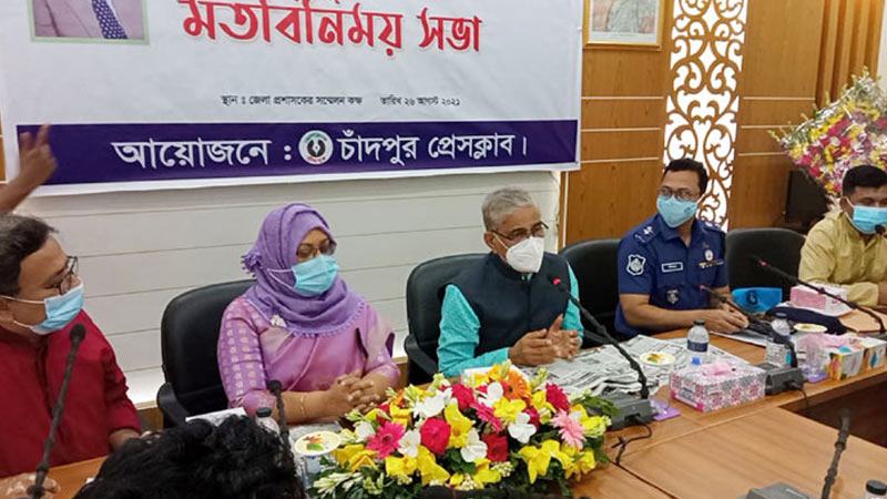সরকারি কর্মকর্তাদের সঙ্গে পরিকল্পনা প্রতিমন্ত্রীর মতবিনিময়
