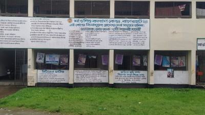 রোগীদের সেবা দিতে হিমশিম খাচ্ছেন দুই চিকিৎসক