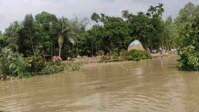 টাঙ্গাইলে বন্যা পরিস্থিতির অবনতি
