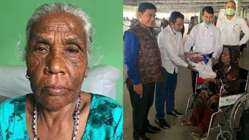 নিখোঁজের ২২ বছর পর নেপাল থেকে ফিরলেন বৃদ্ধা আমেনা