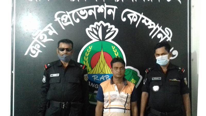 টাঙ্গাইলে চুরি হওয়া ৩৫০ কেজি রাবারসহ গ্রেফতার ১