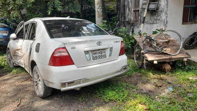 ত্রিশালে প্রাইভেটকার চাপায় নিহত ২