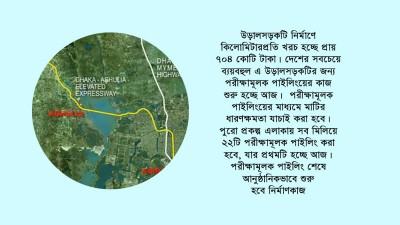 দেশের সবচেয়ে ব্যয়বহুল উড়ালসড়কের কাজ শুরু আজ