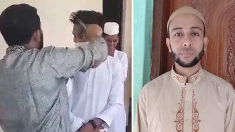 রায়পুরে ছয় ছাত্রের চুল কেটে দেয়া সেই শিক্ষক কারাগারে