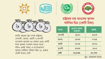 অবয়ব বড় হলেও দুর্বল হচ্ছে ভিত