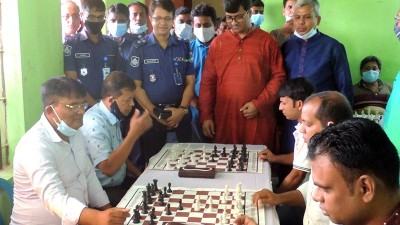 ঝিনাইদহে ভাষাসৈনিক মুসা মিয়া দাবা লিগ