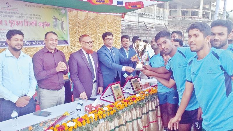 ঝিনাইদহে ভলিবল টুর্নামেন্ট