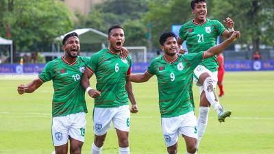 ১৮ বছর পর মালদ্বীপকে হারাল বাংলাদেশ