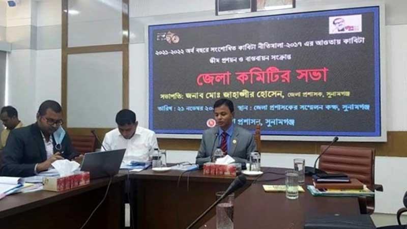 ১৫ ডিসেম্বরের মধ্যে ফসল রক্ষাবাঁধের কাজ শুরু করুন