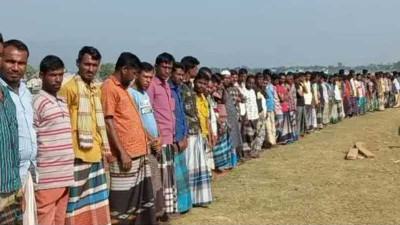 সুনামগঞ্জে চাঁদাবাজির প্রতিবাদে নৌ-পরিবহন ধর্মঘট