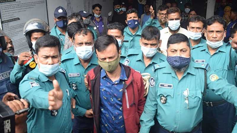 কাঁটাখালীর মেয়র আব্বাসের ৩ দিনের রিমান্ড