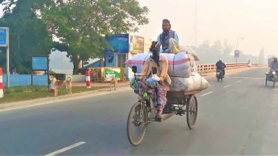 পঞ্চগড়ে শীতের দাপট, ৯.৯ ডিগ্রি সেলসিয়াস তাপমাত্রা রেকর্ড