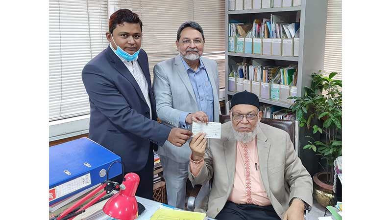 ঢাকা আহছানিয়া মিশনকে এইচএফসিএলের অনুদান প্রদান